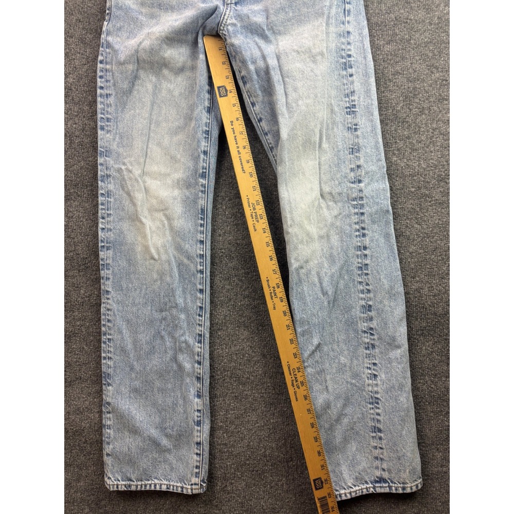 American Eagle Original Bootcut Jeans Mens 31x32 Light Wash Denim Classic Fit - Picture 5 of 9
